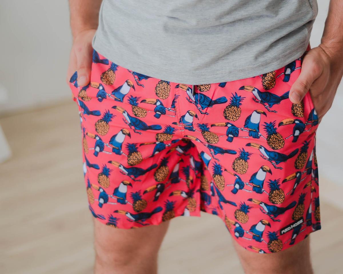 Foto do produto Bermuda Masc. Red Nose Rosa