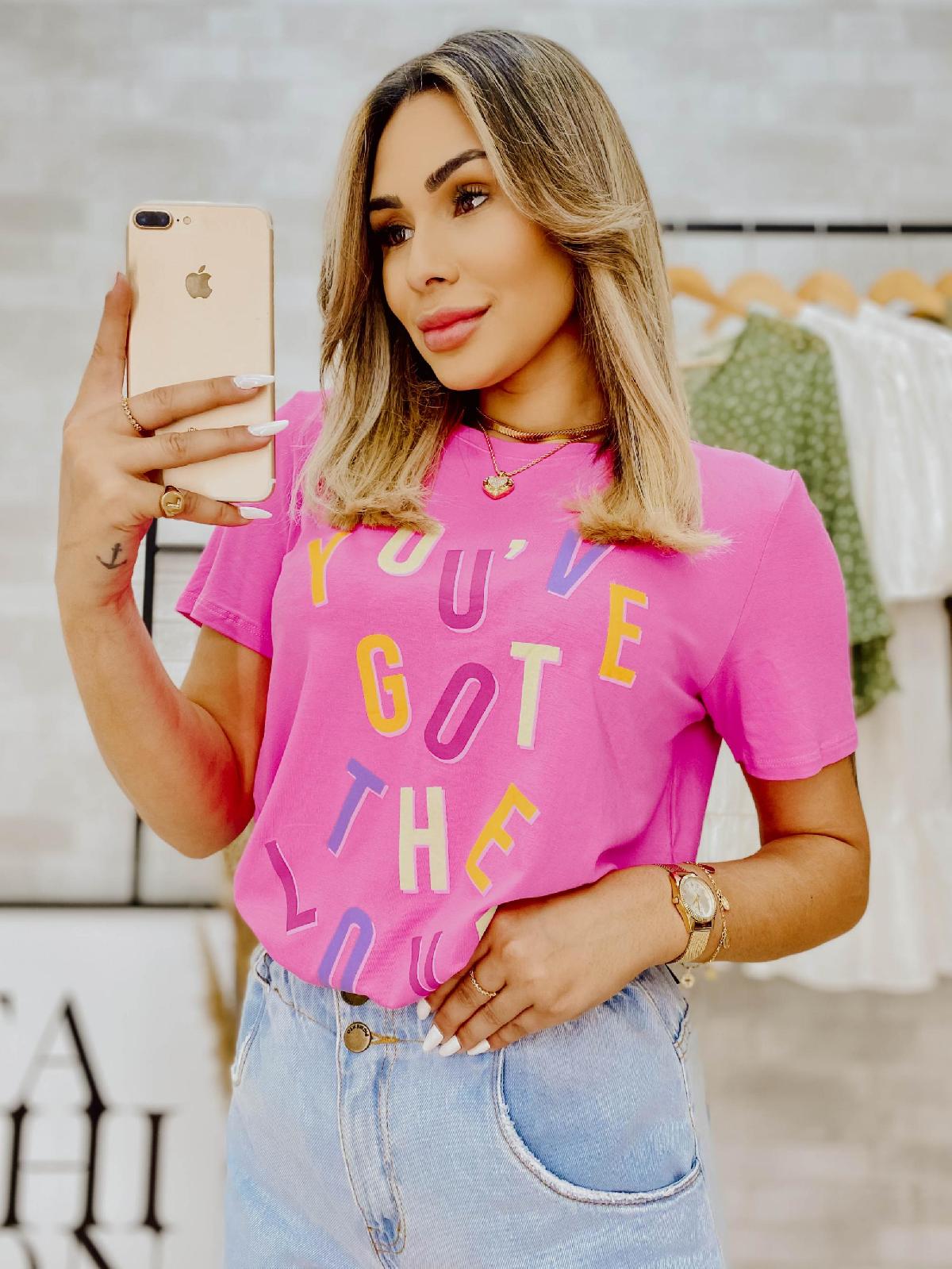 Foto do produto Blusa Deliz Pink