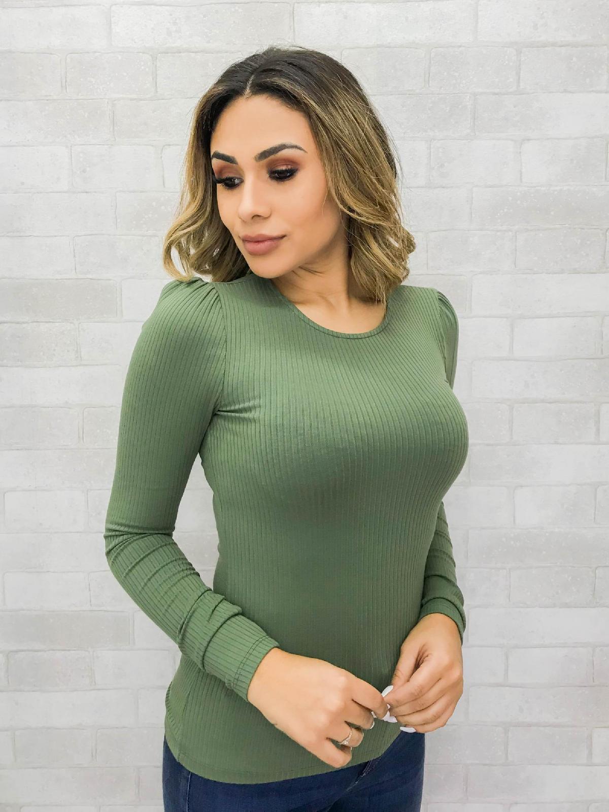 Foto do produto Blusa Deliz Verde Verde