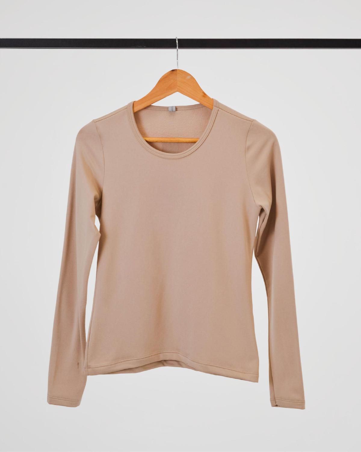 Foto do produto Blusa Linha Leve   Bege