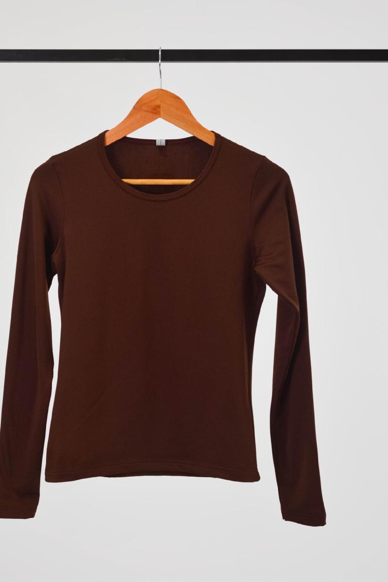 Foto do produto  Blusa Linha Leve   Marrom