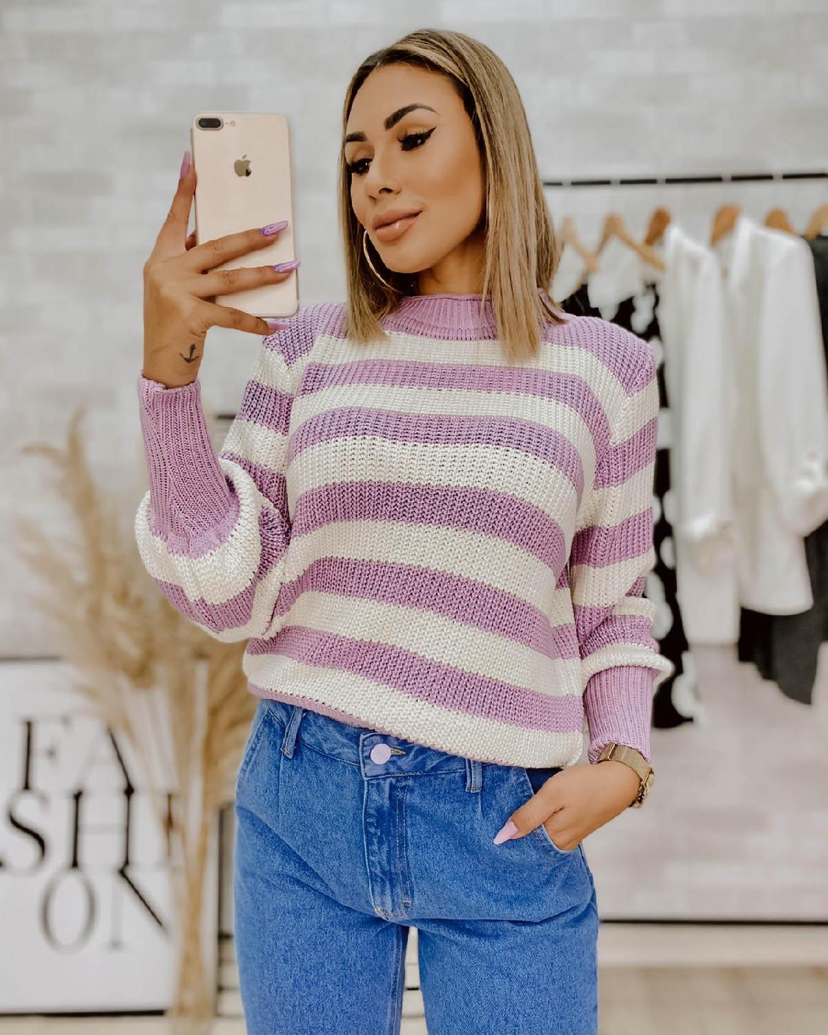 Foto do produto Blusa Logan Lilas