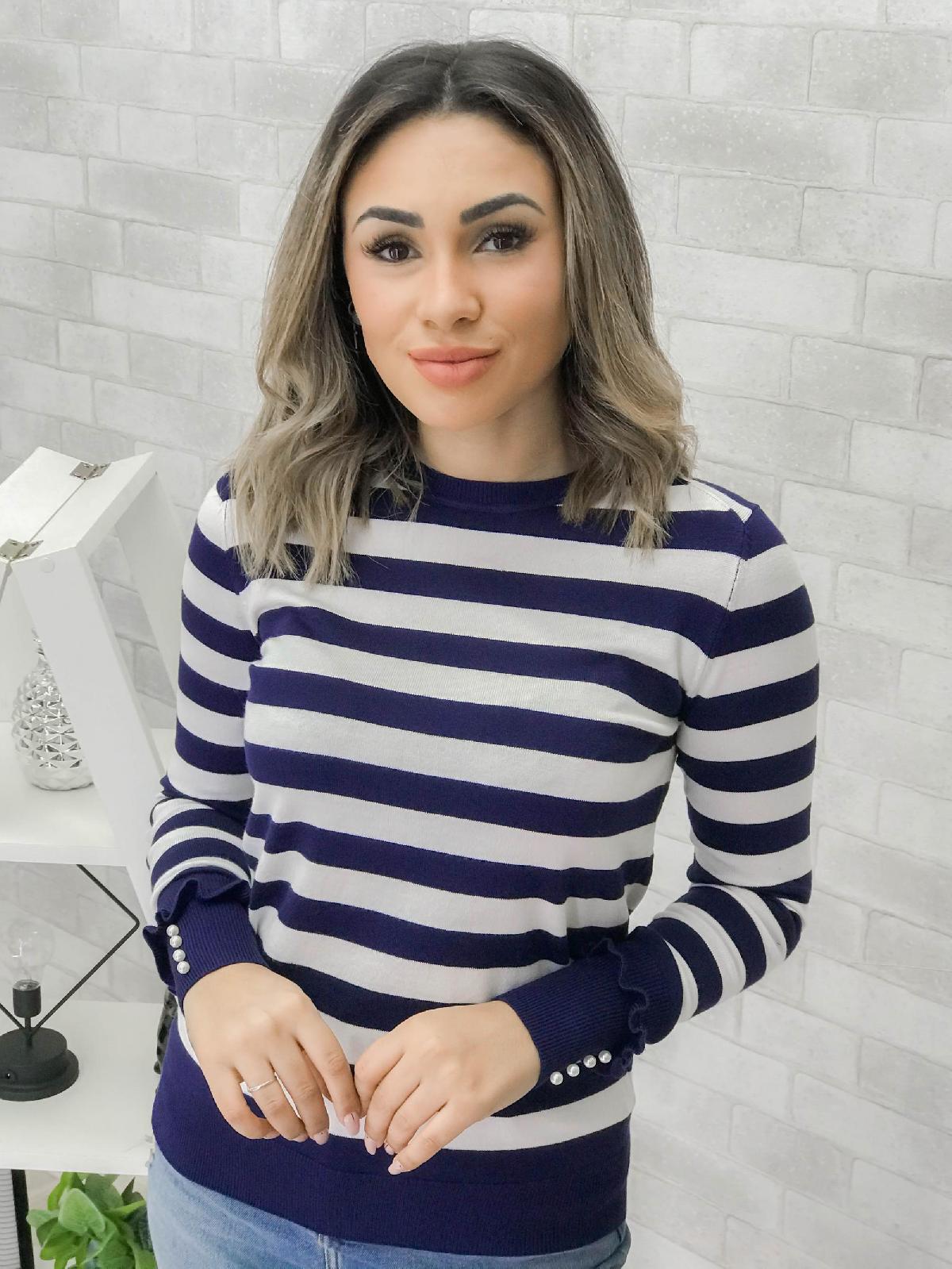 Foto do produto Blusa Miose Azul Marinho