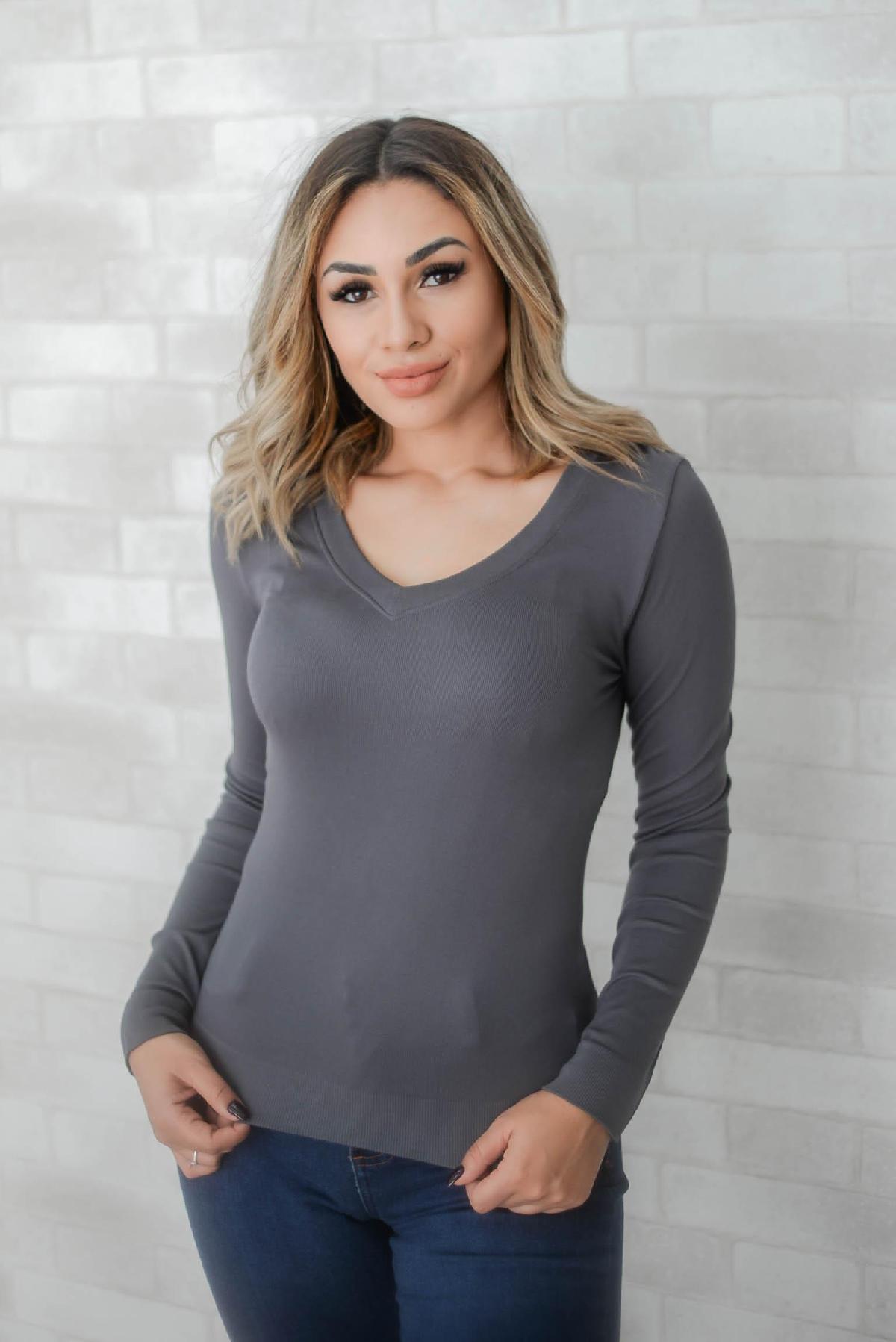 Foto do produto Blusa Miose Cinza