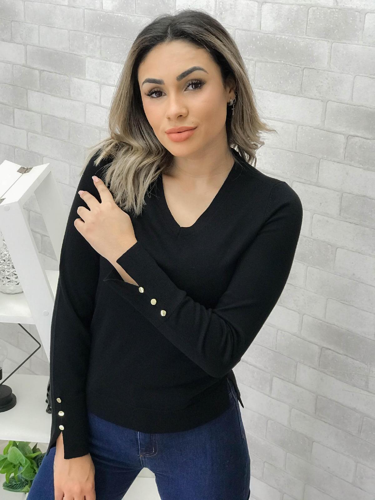 Foto do produto Blusa Miose Preto