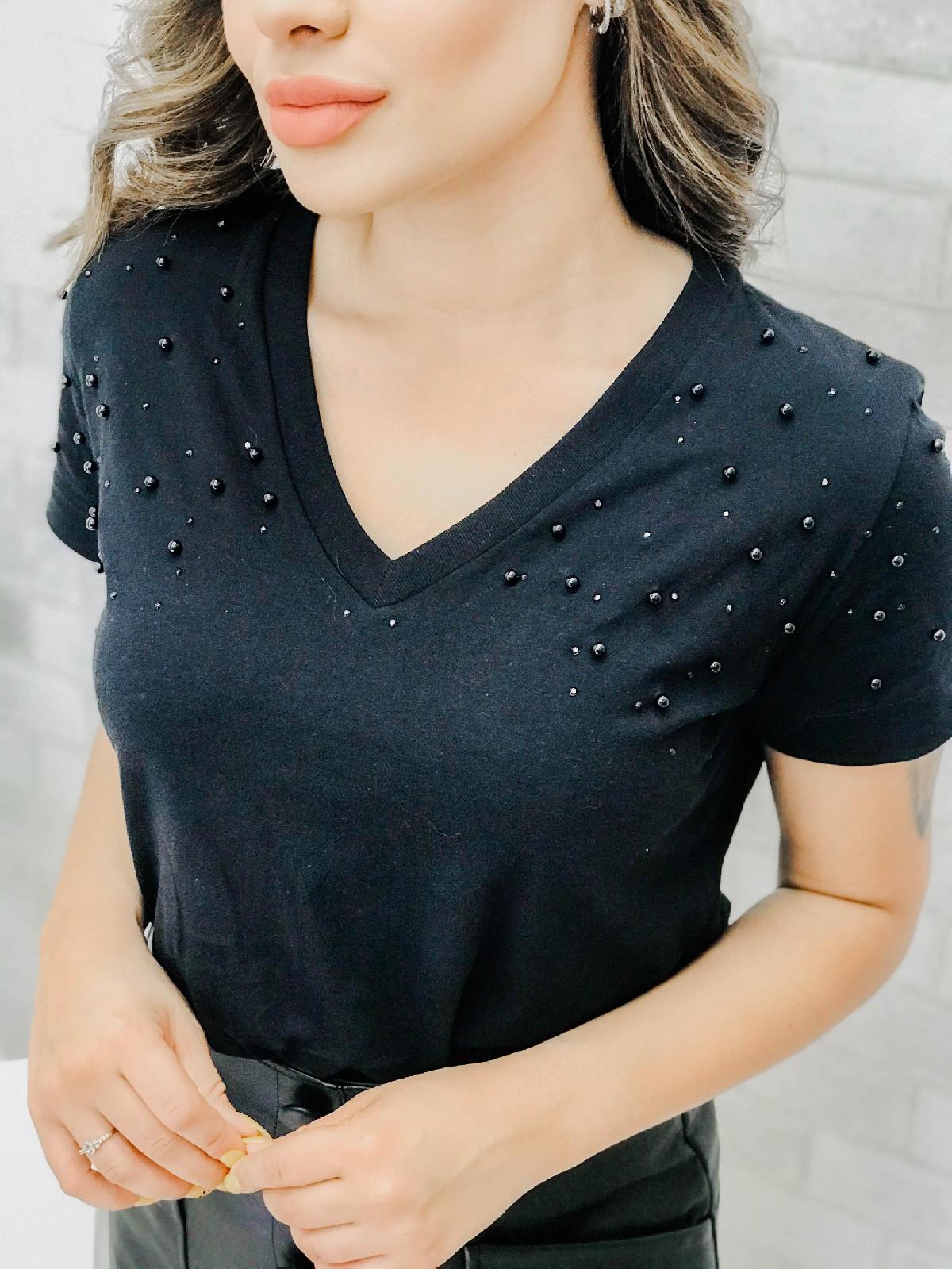 Foto do produto Blusa Rovitex Preto