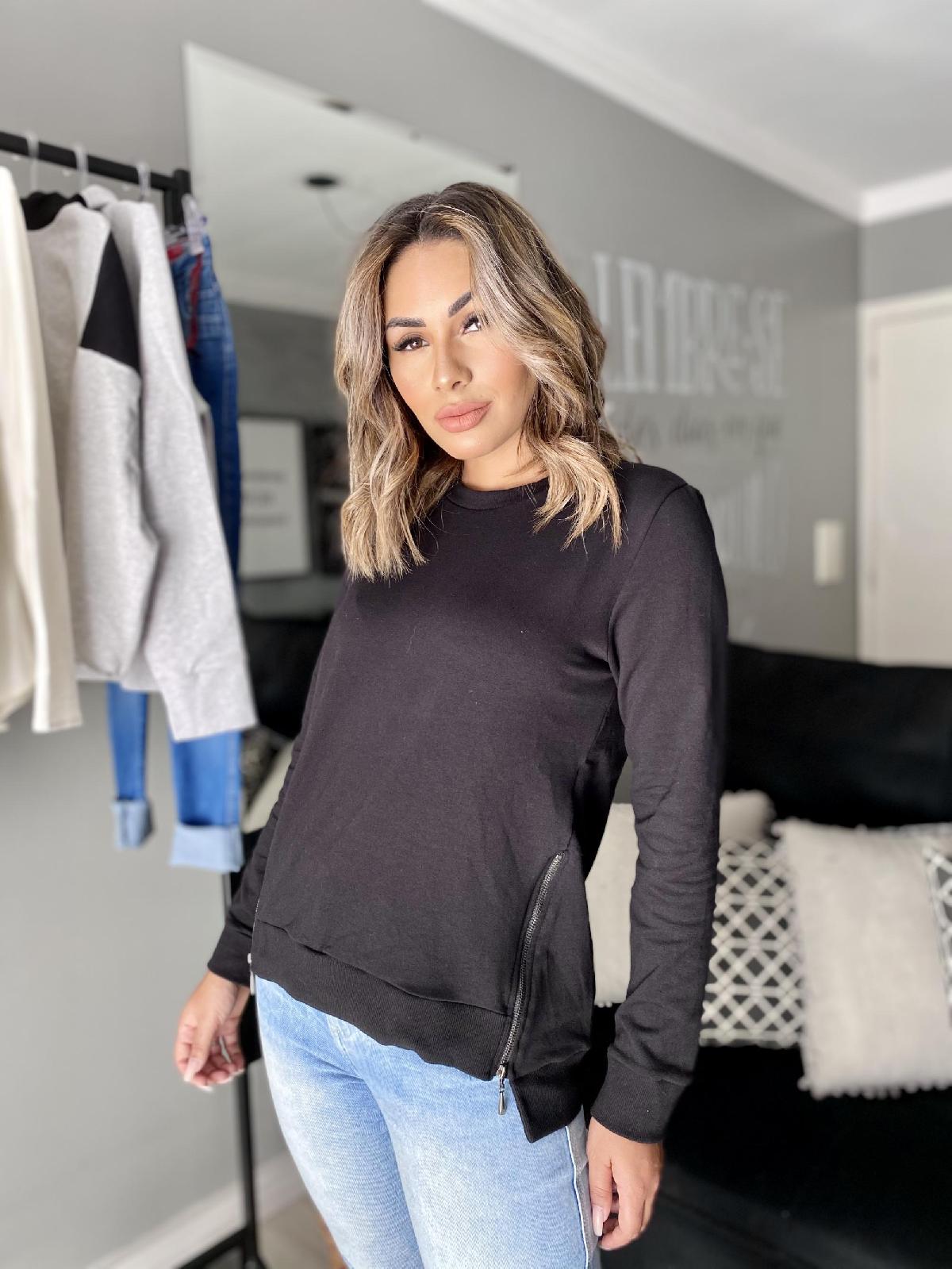 Foto do produto Blusa Rovitex Preto