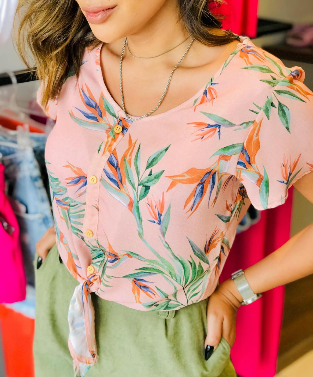 Foto do produto Blusa Rovitex Rosa