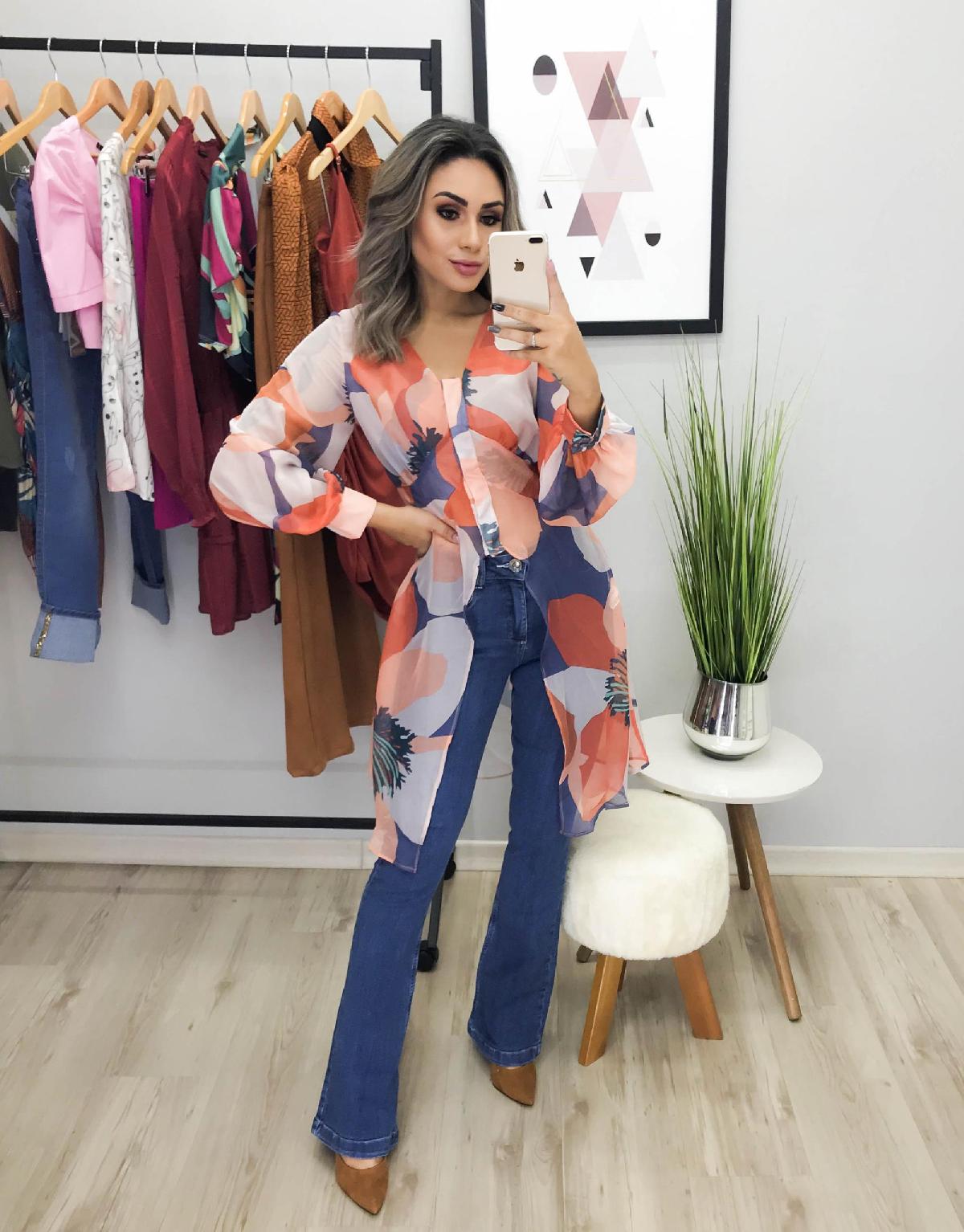 Foto do produto Blusa Six One 6075513 Estampado