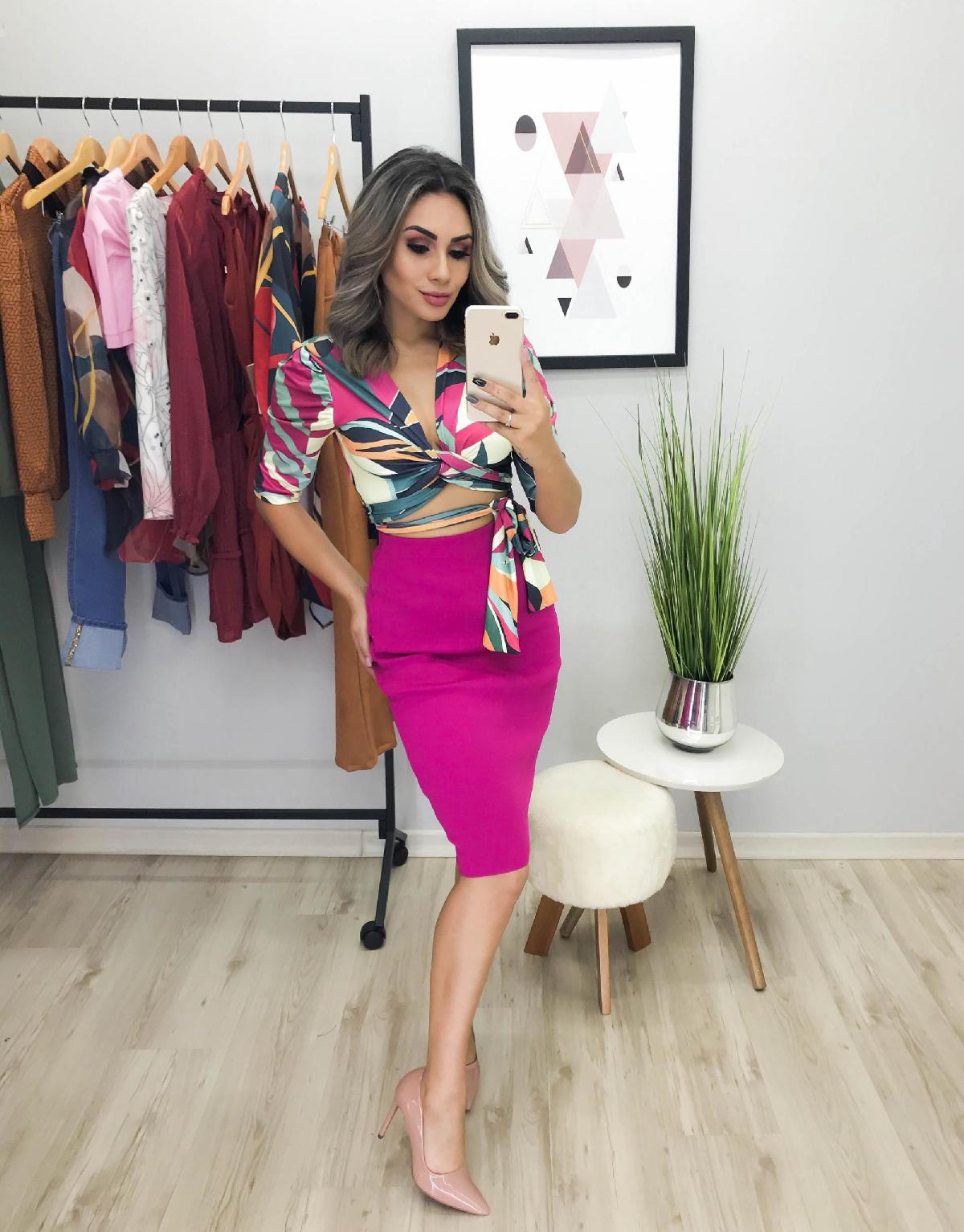 Foto do produto Blusa Six One 6075520 Estampado