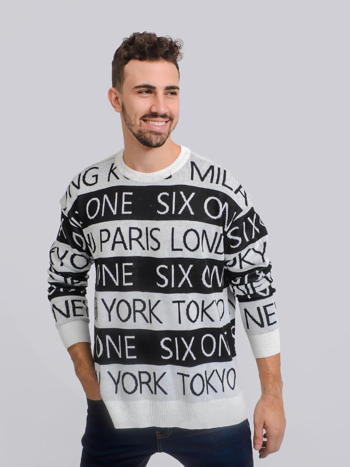 Foto do produto Blusão Six One Branco Branco