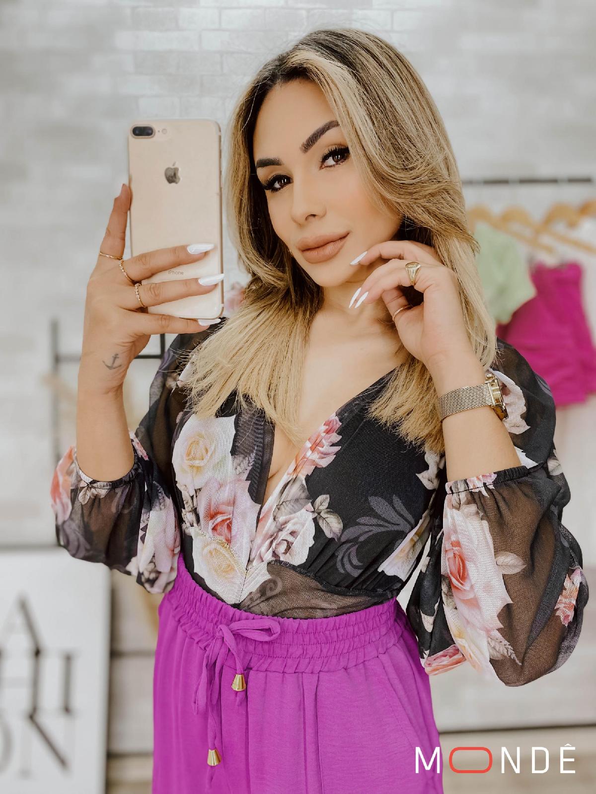 Foto do produto Body Jhunray Floral