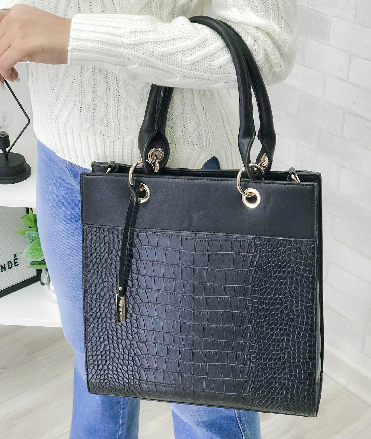 Foto do produto Bolsa Chris Helena Preto