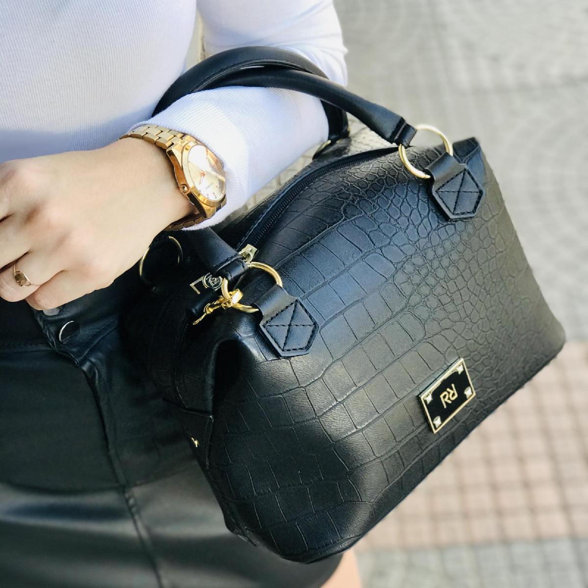 Foto do produto Bolsa Dafitthy Preto