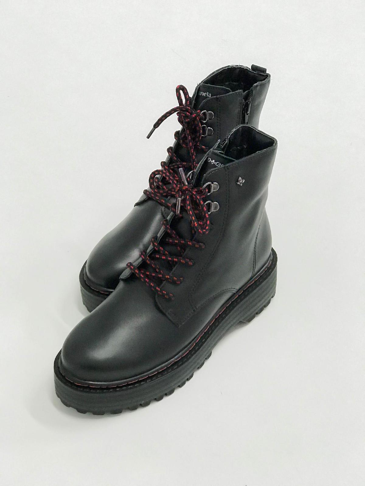 Foto do produto Bota Coturno Cravo E Canela Preto