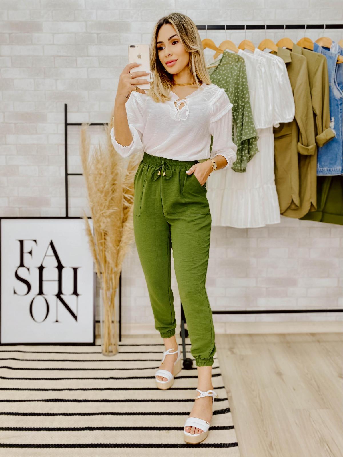 Foto do produto Calça Fem. Anthony Verde