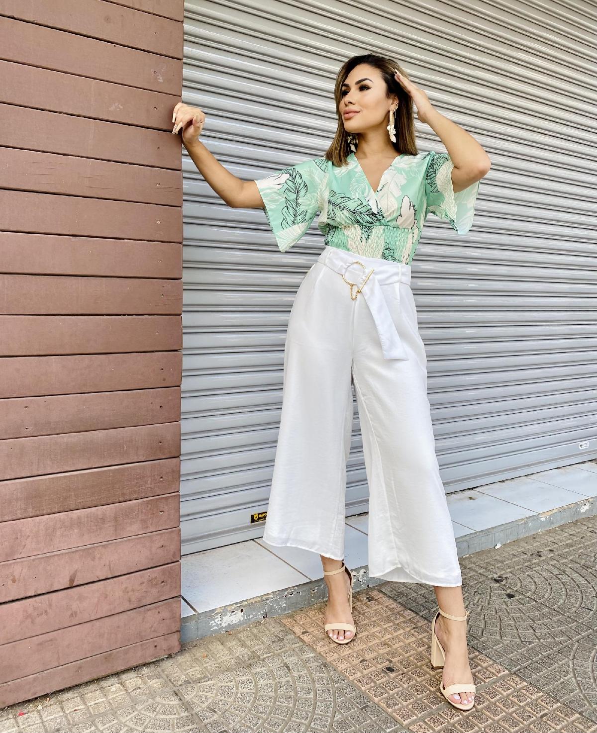 Foto do produto Calça Fem. Deliz F90364 Off-white