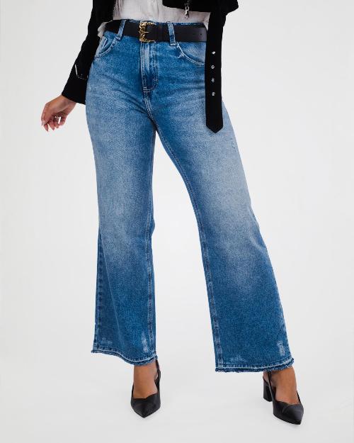 Foto do produto  Calça Fem Deliz Jeans Jeans