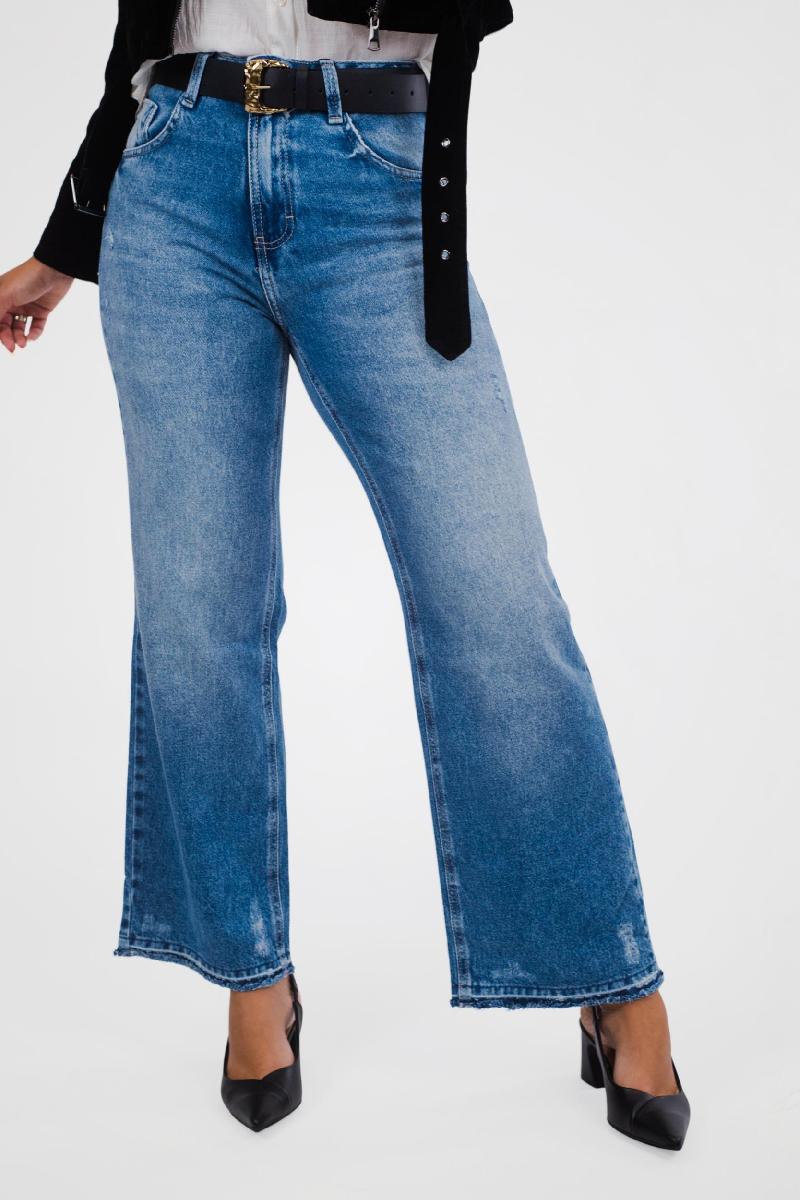 Foto do produto  Calça Fem Deliz Jeans Jeans