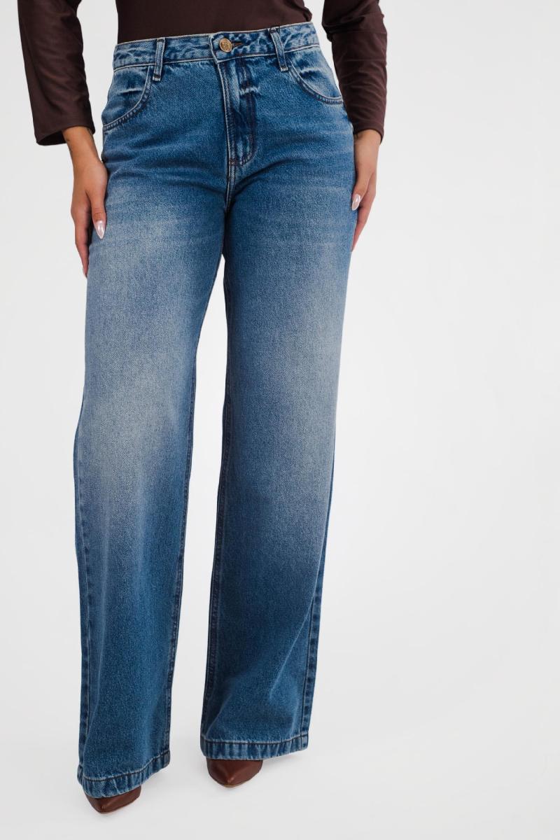 Foto do produto  Calça Fem Deliz Jeans Jeans