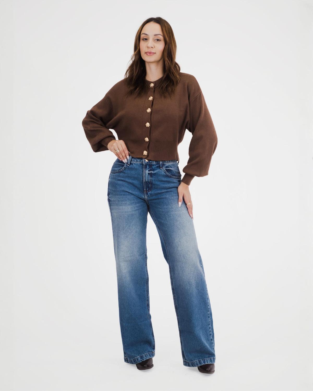 Foto do produto Calça Fem Deliz Jeans Jeans