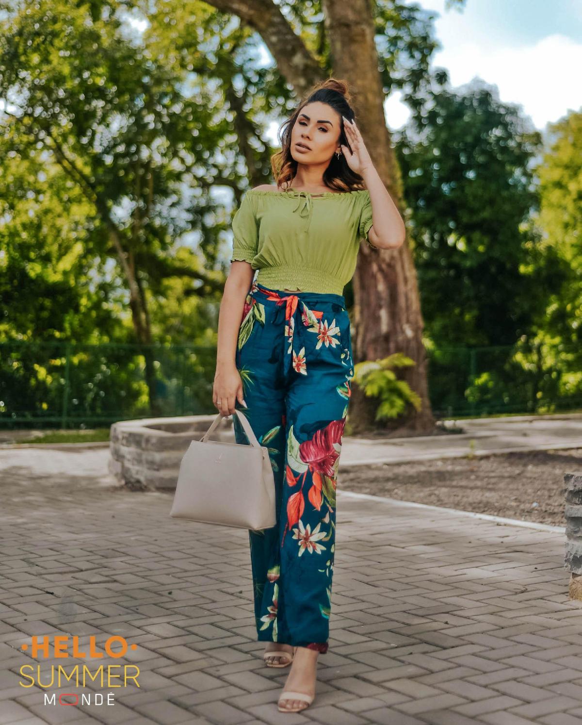 Foto do produto Calça Fem. Eagle Rock Verde