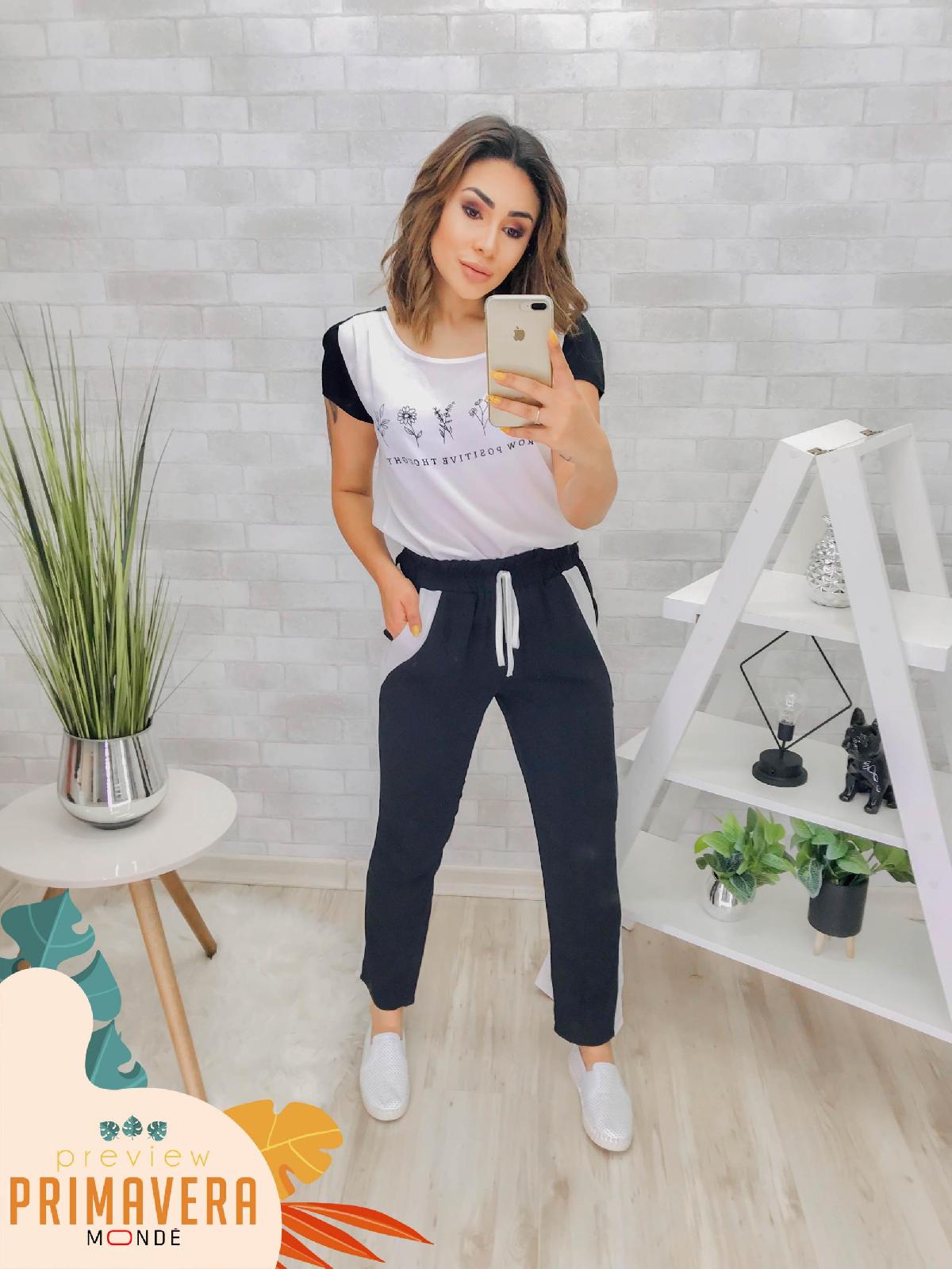 Foto do produto Calça Fem. Ellen One Preto