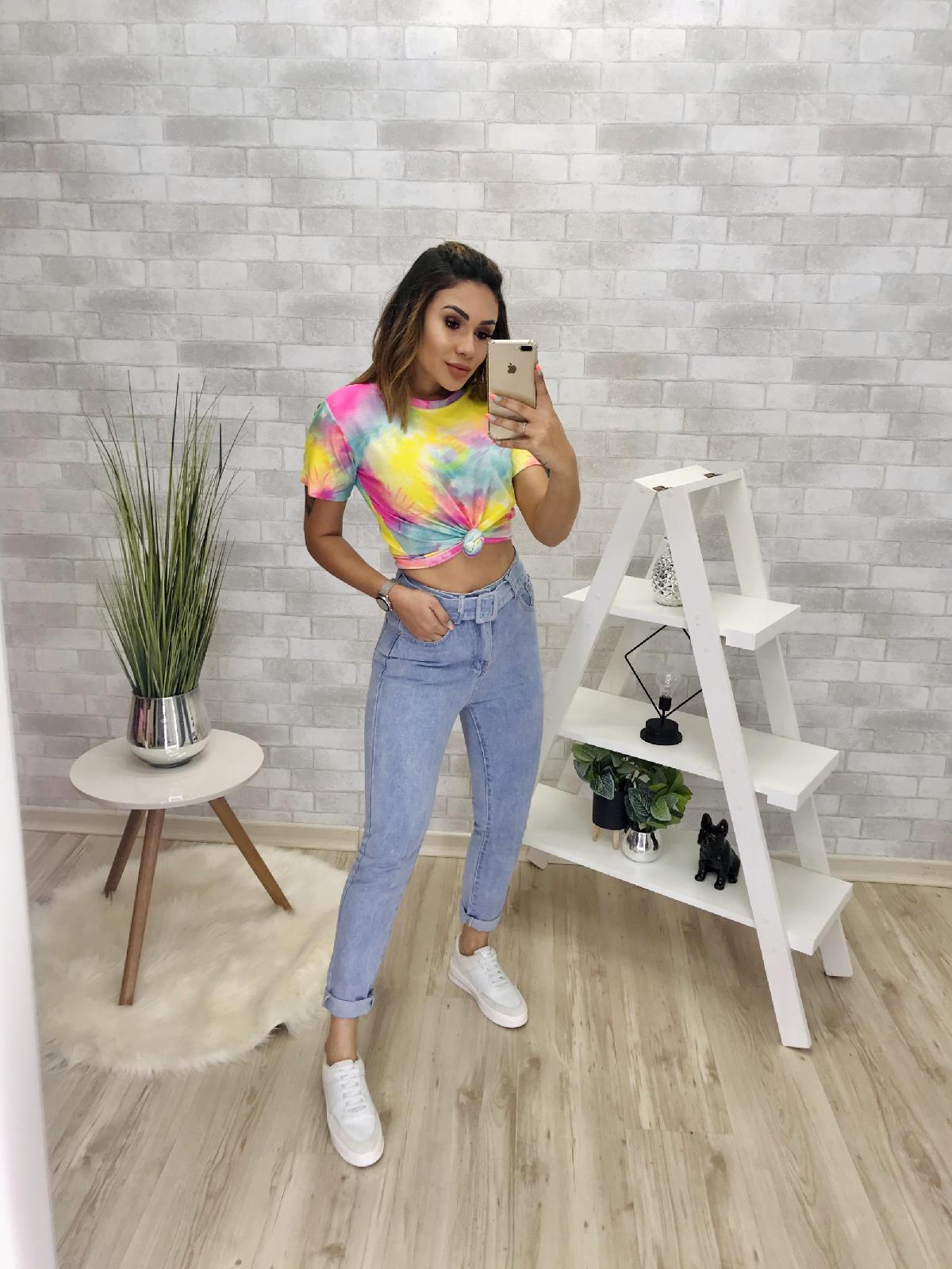 Foto do produto Calça Fem. Fk Jeans Jeans Claro