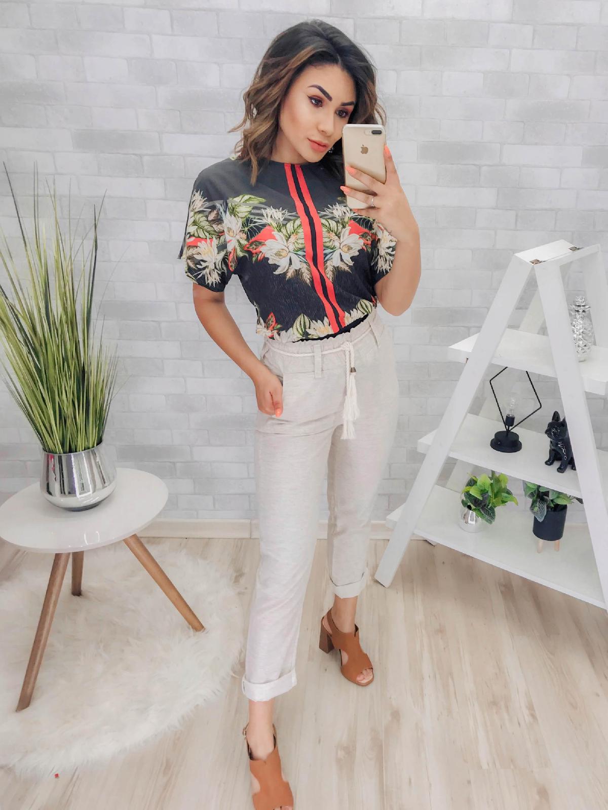 Foto do produto Calça Fem. Super Sul Bege