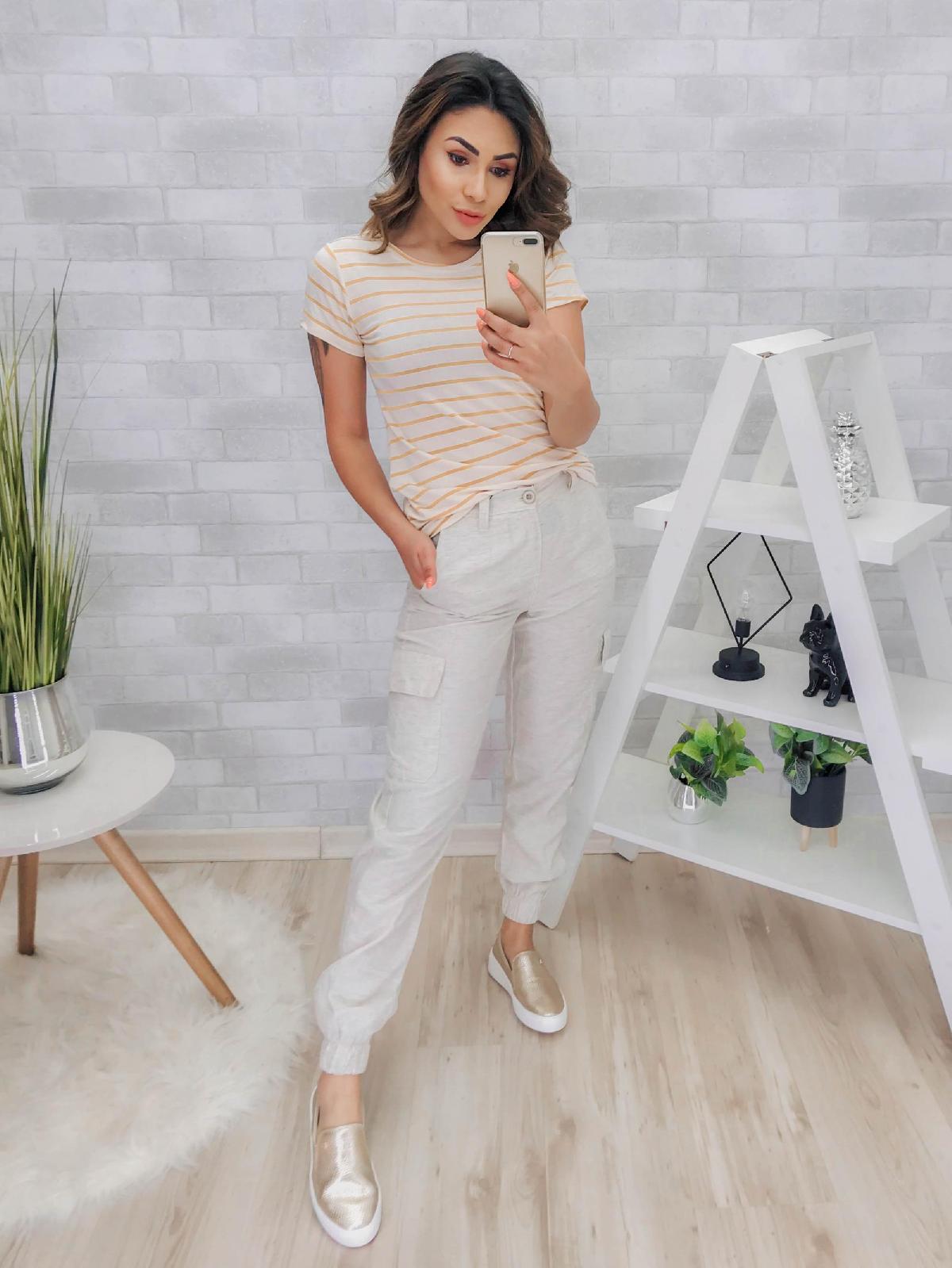 Foto do produto Calça Fem. Super Sul Bege