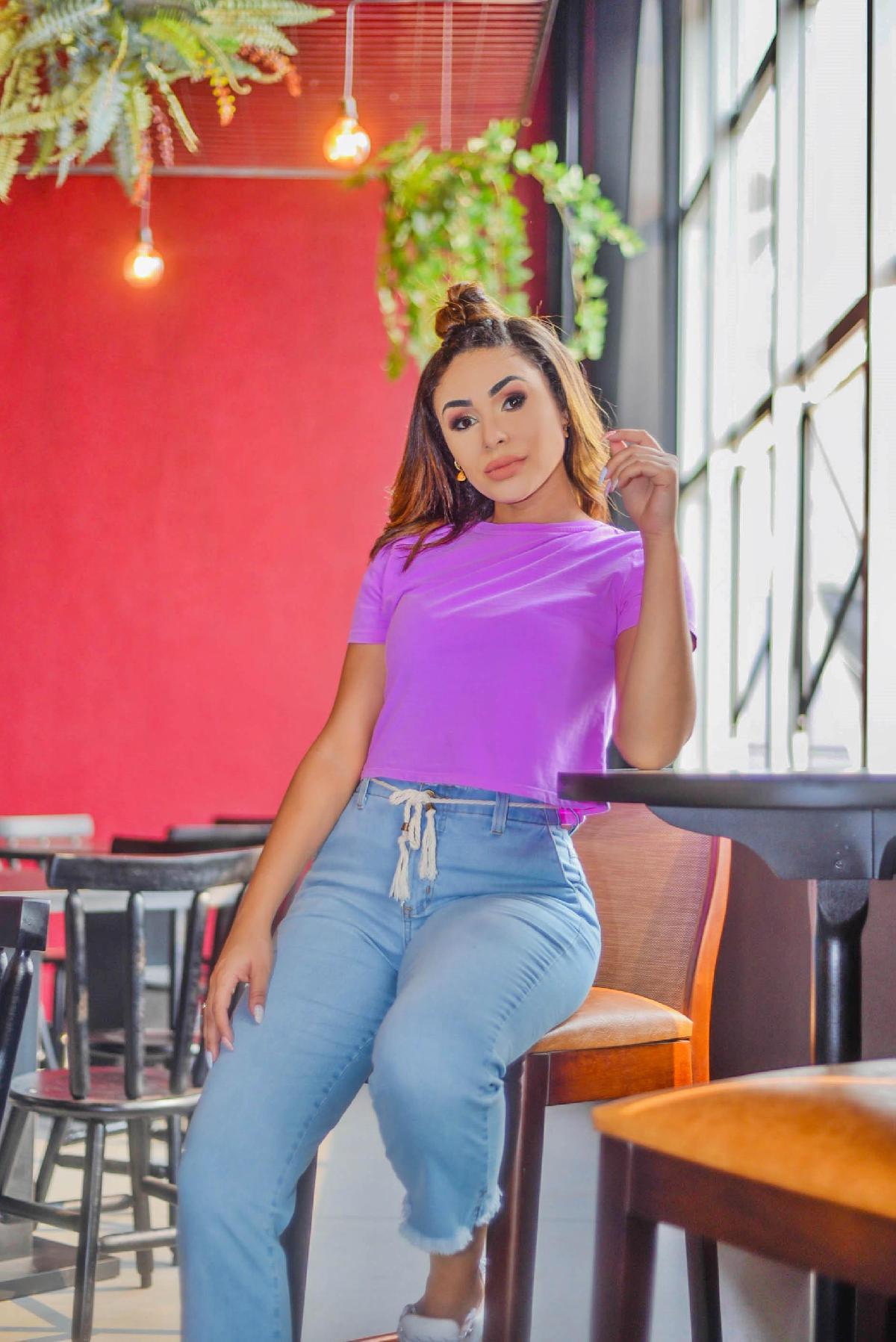 Foto do produto Calça Fem. Super Sul Jeans Claro