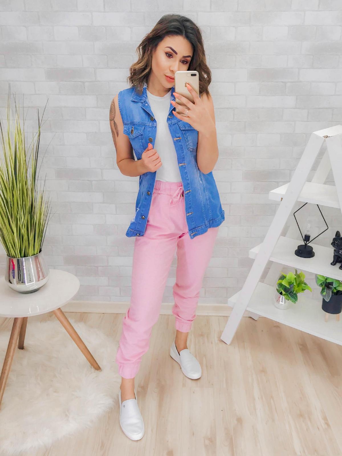 Foto do produto Calça Fem. Super Sul Rosa