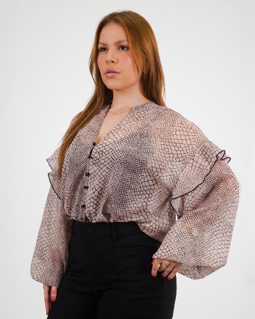 Foto do produto  Camisa Fem. Deliz Crocodilo Crocodilo