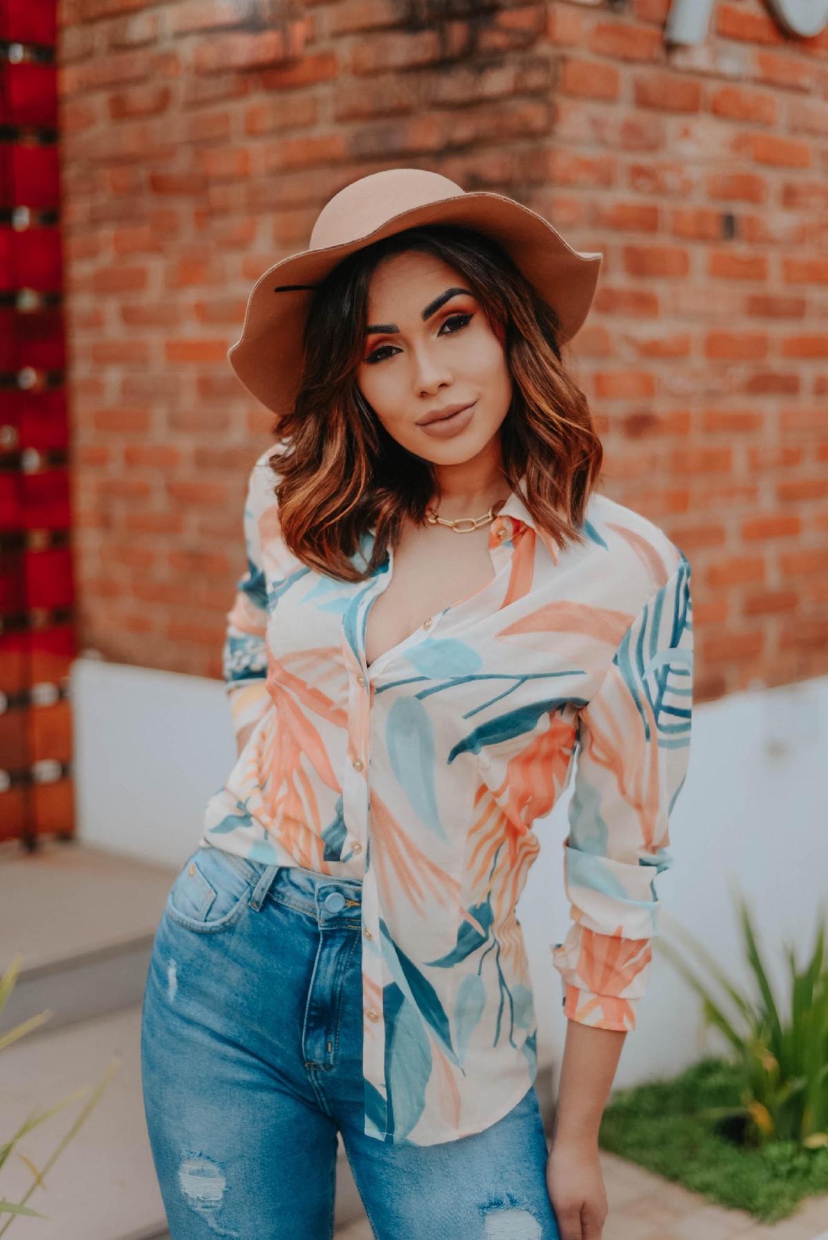 Foto do produto Camisa Fem. Six One Amarelo