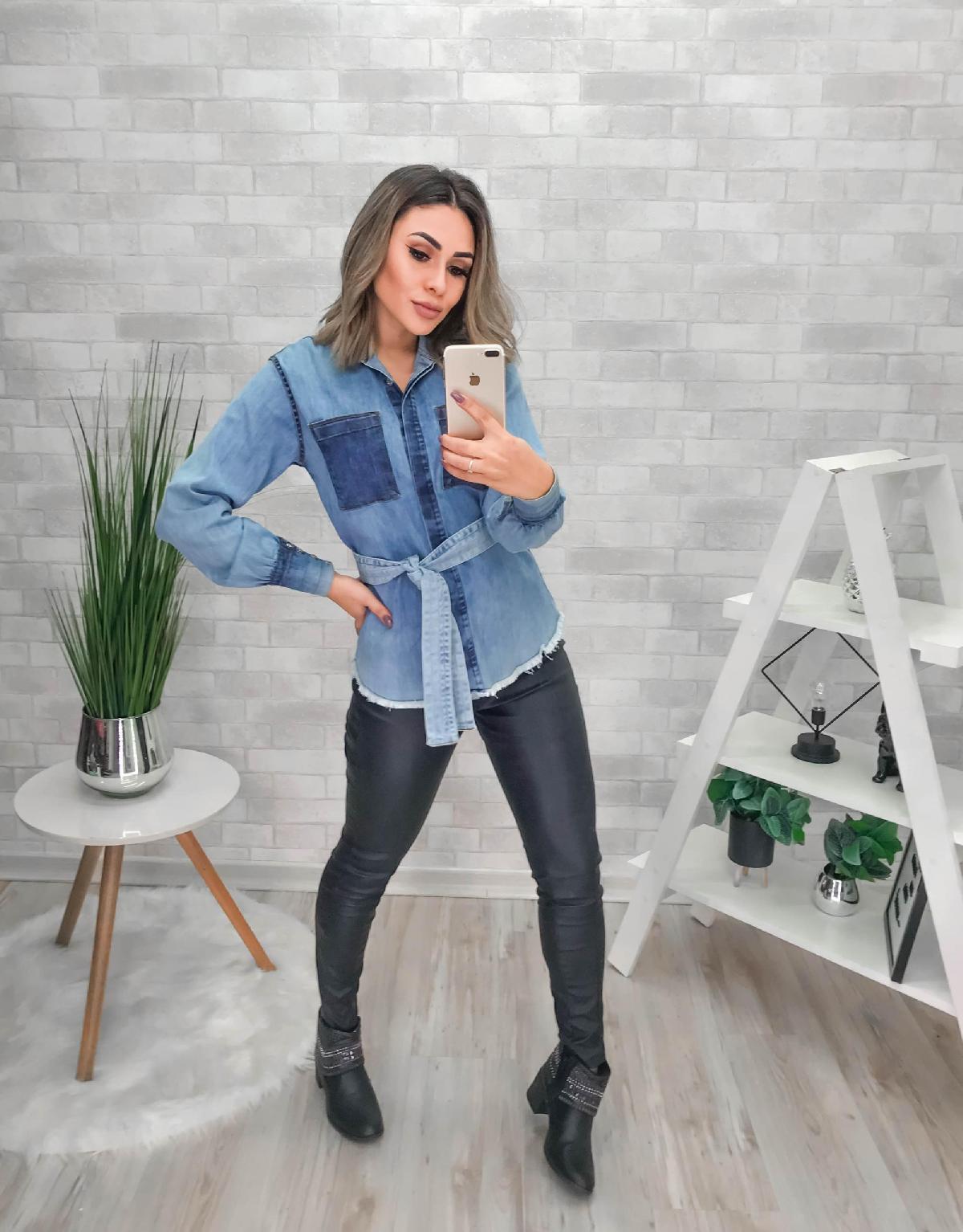 Foto do produto Camisa Fem. Six One Jeans Jeans