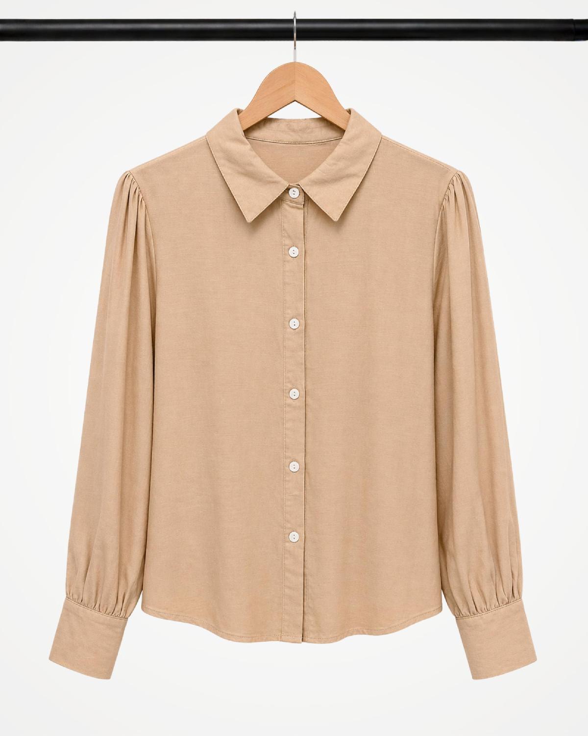 Foto do produto Camisa Fem. Yunee   Bege