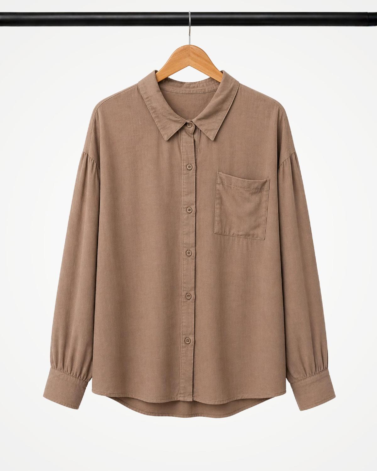 Foto do produto Camisa Fem. Yunee Capuccino Capuccino