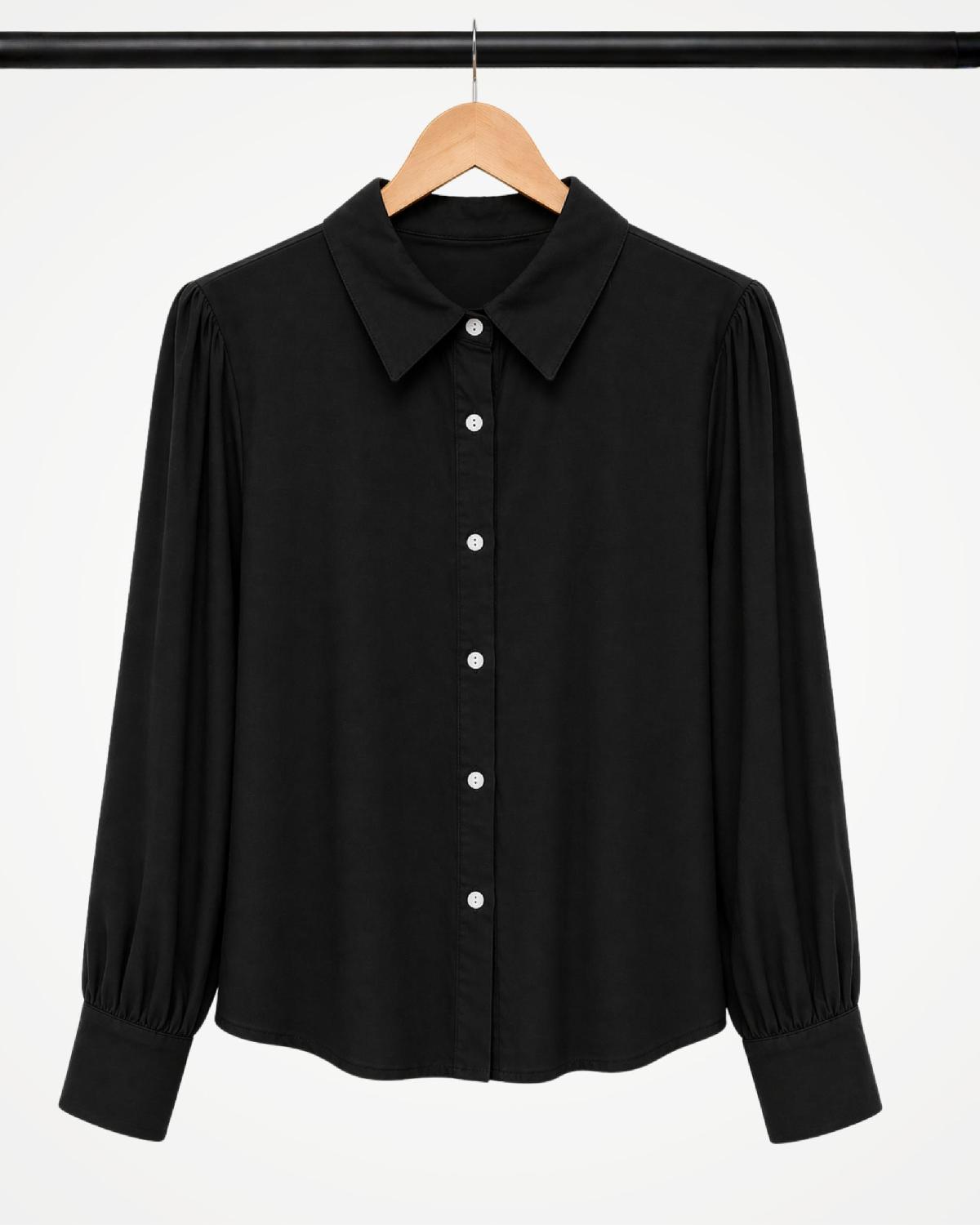 Foto do produto Camisa Fem. Yunee Preto Preto