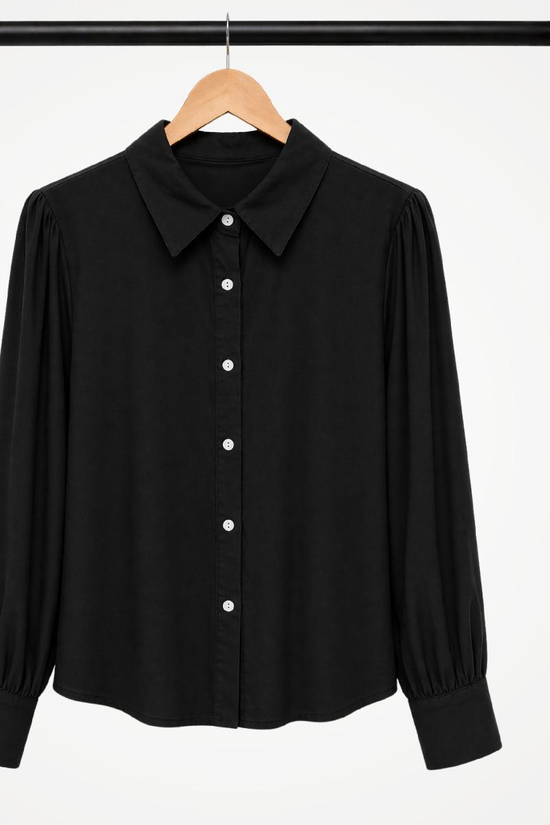 Foto do produto  Camisa Fem. Yunee Preto Preto