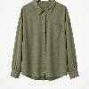 Foto do produto Camisa Fem. Yunee Capuccino Verde Oliva