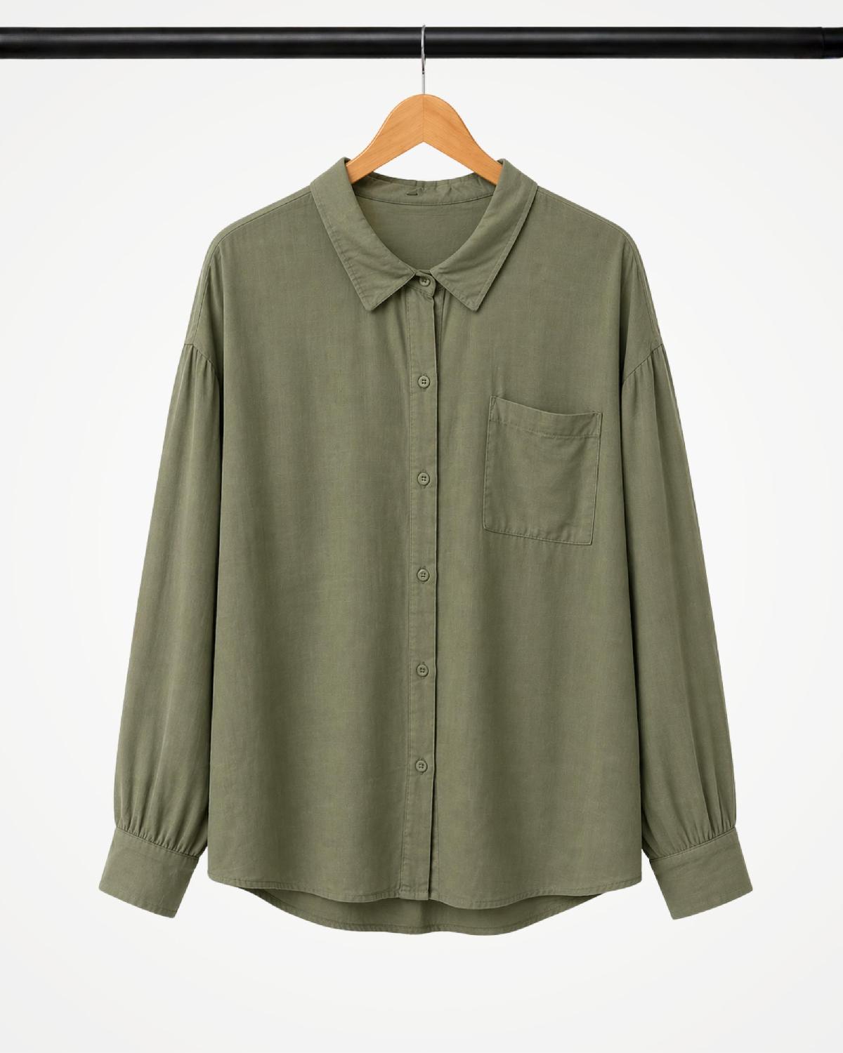 Foto do produto Camisa Fem. Yunee   Verde Oliva