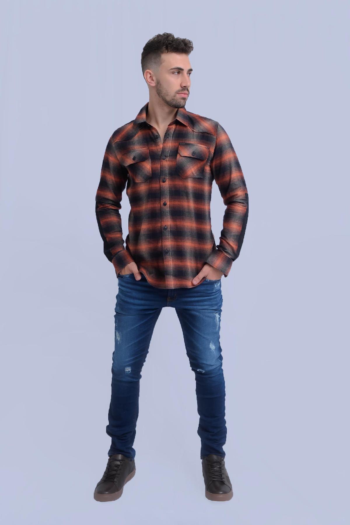 Foto do produto Camisa Masc. Deliz D29536 Laranja