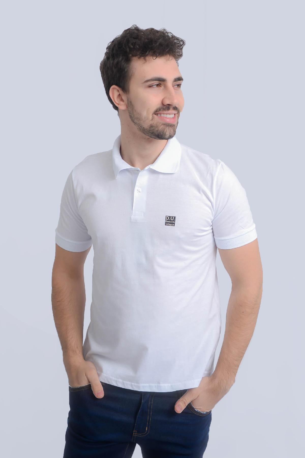 Foto do produto Camisa Polo Dominio Urbano Branco