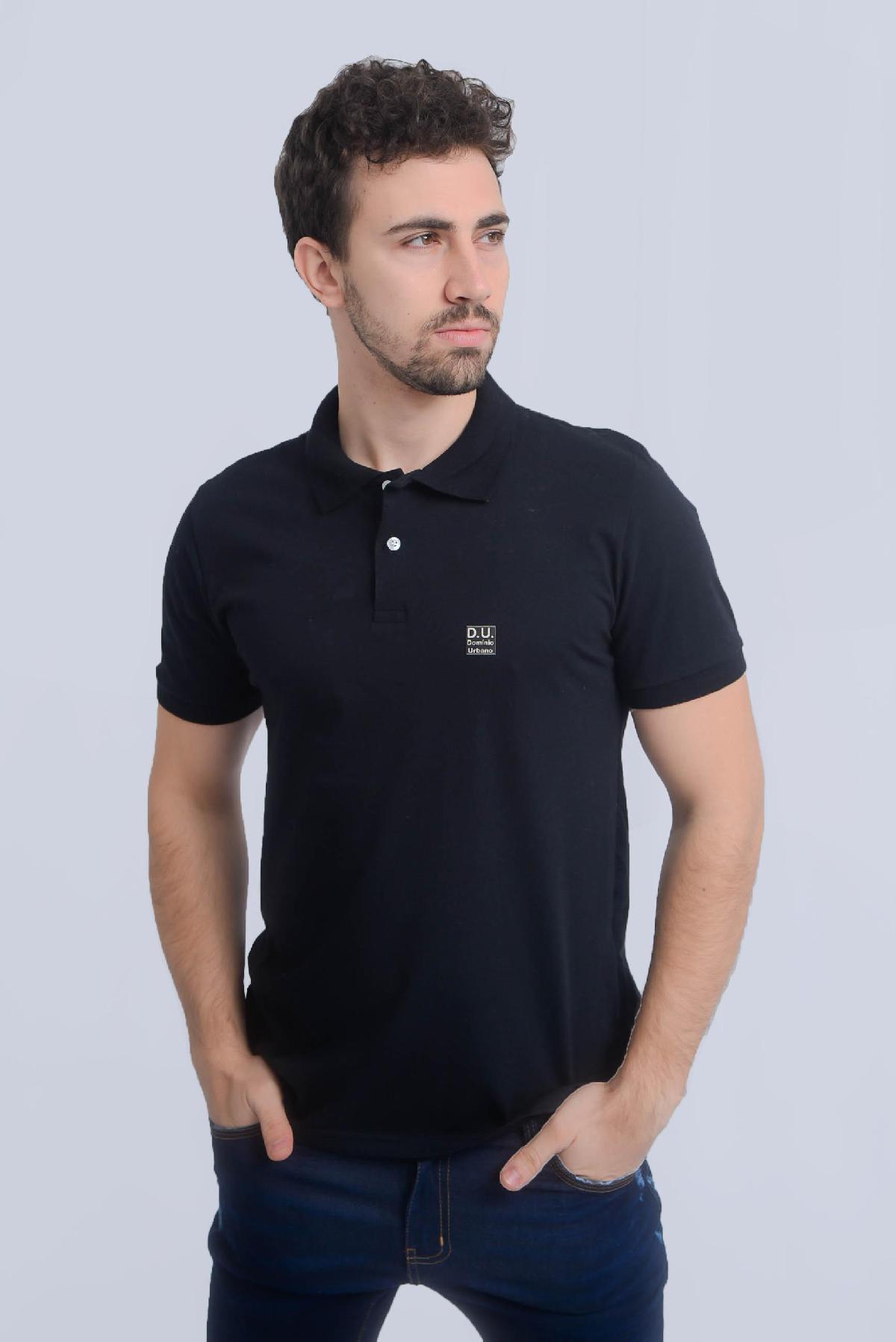 Foto do produto Camisa Polo Dominio Urbano Preto