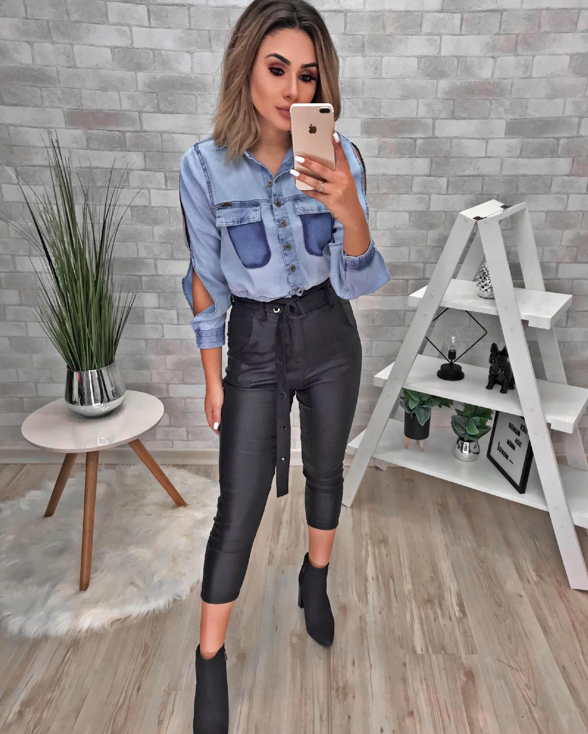 Foto do produto Camisa Super Sul Jeans Jeans Claro