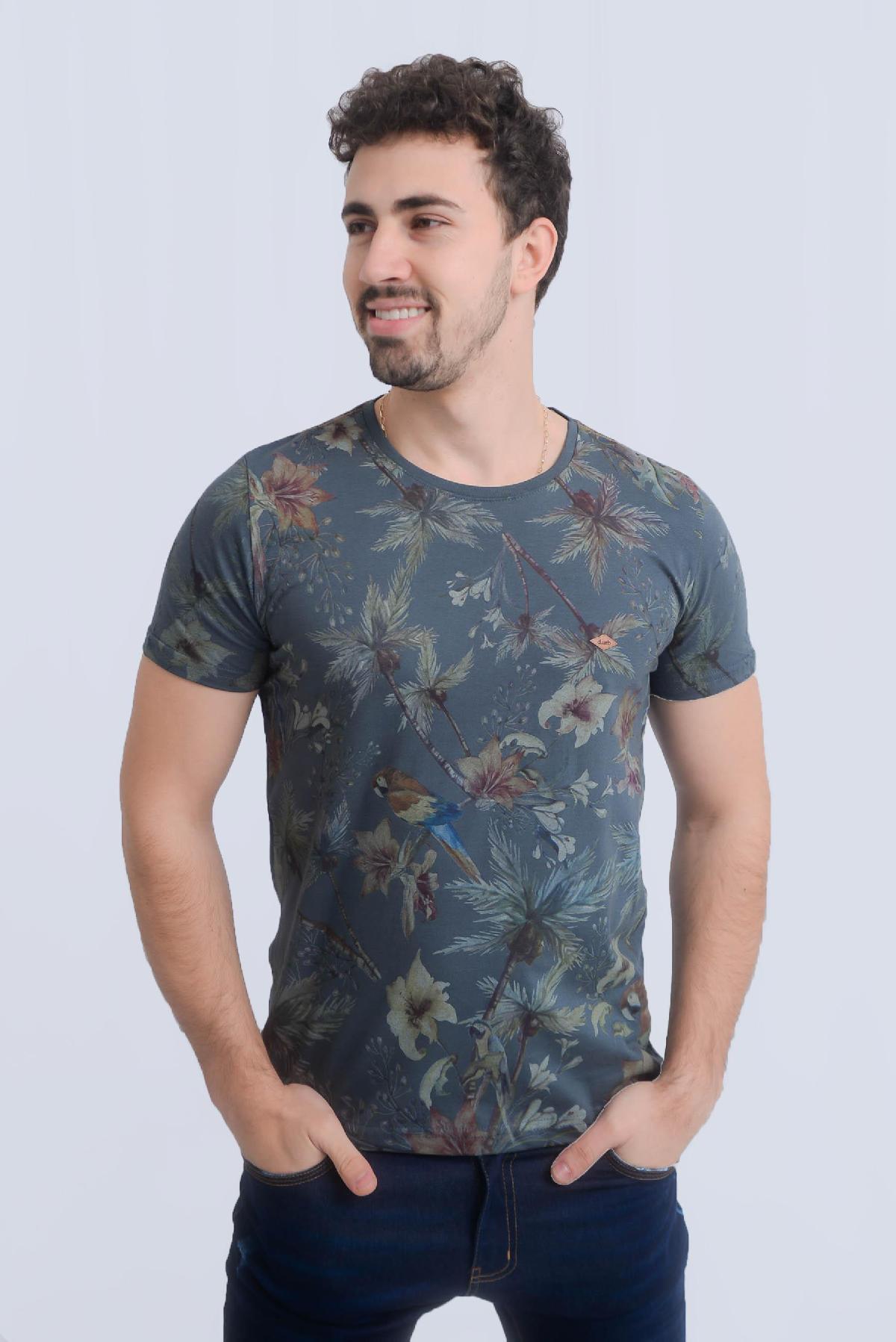 Foto do produto Camiseta Dominio Urbano Azul