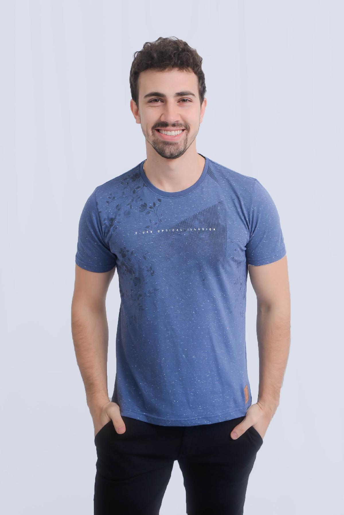 Foto do produto Camiseta Dominio Urbano Azul