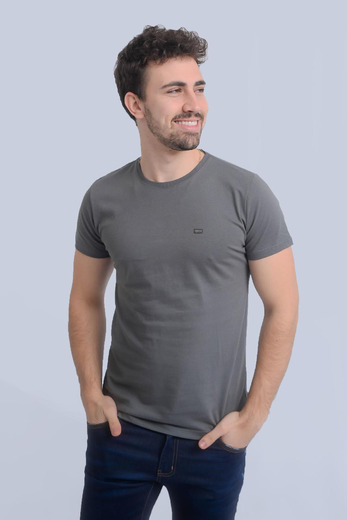 Foto do produto Camiseta Dominio Urbano Cinza