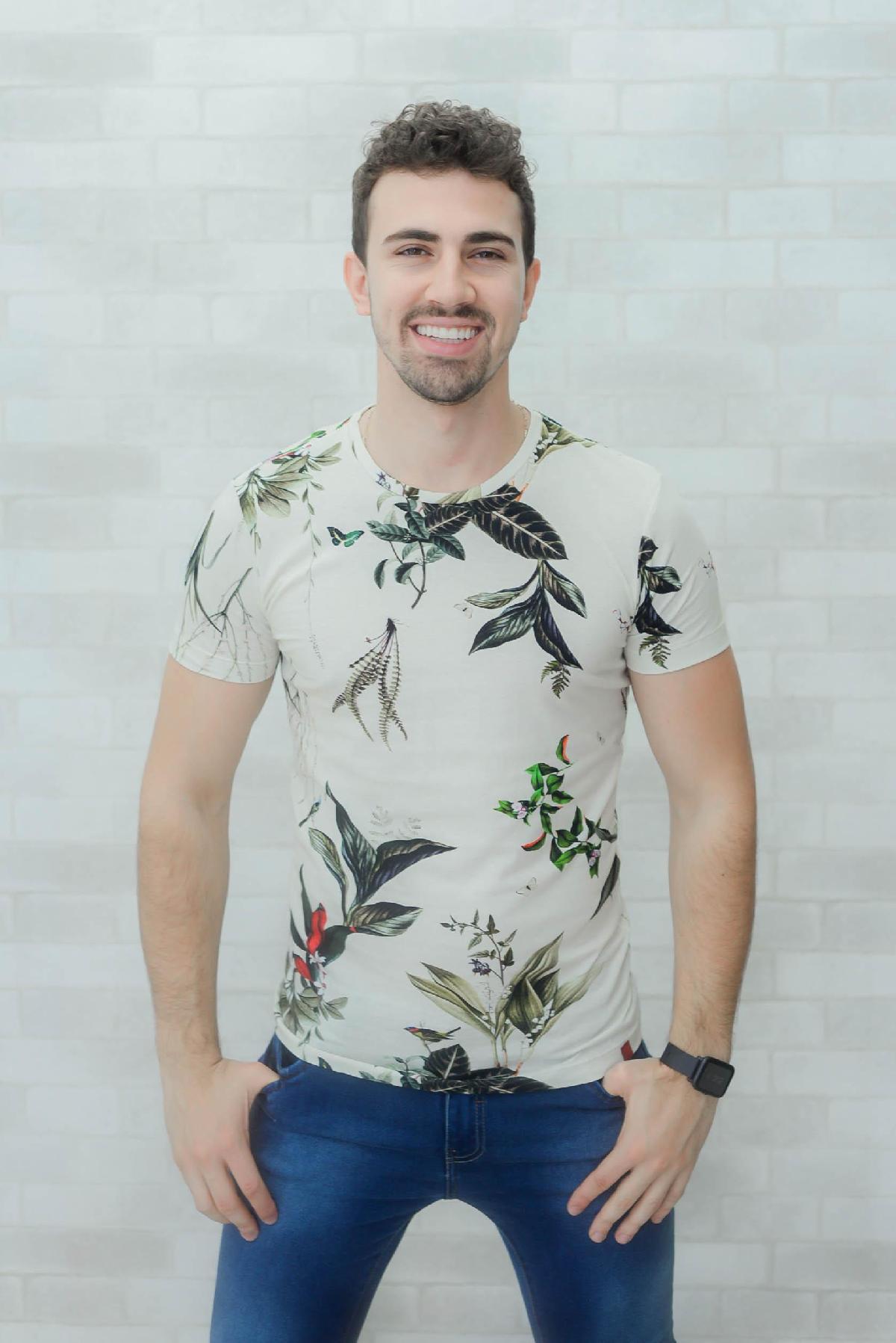 Foto do produto Camiseta Drazzo Estampada