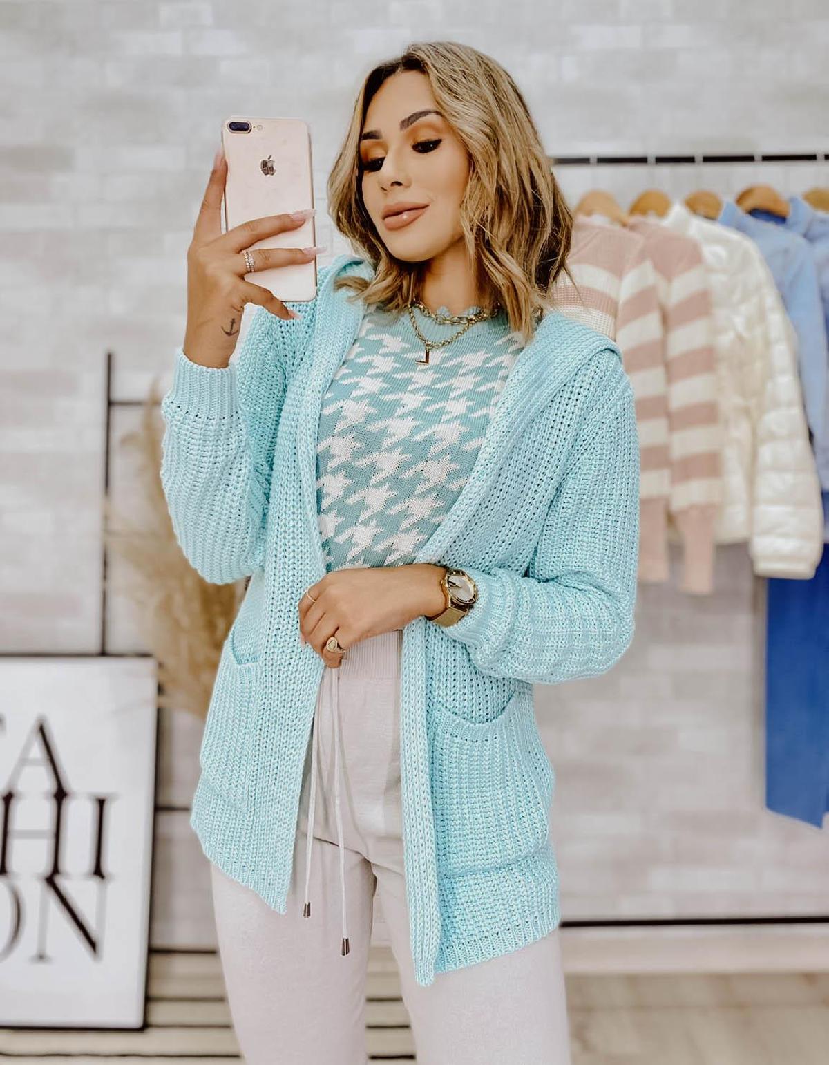 Foto do produto Casaco Fem. Don Carli Verde